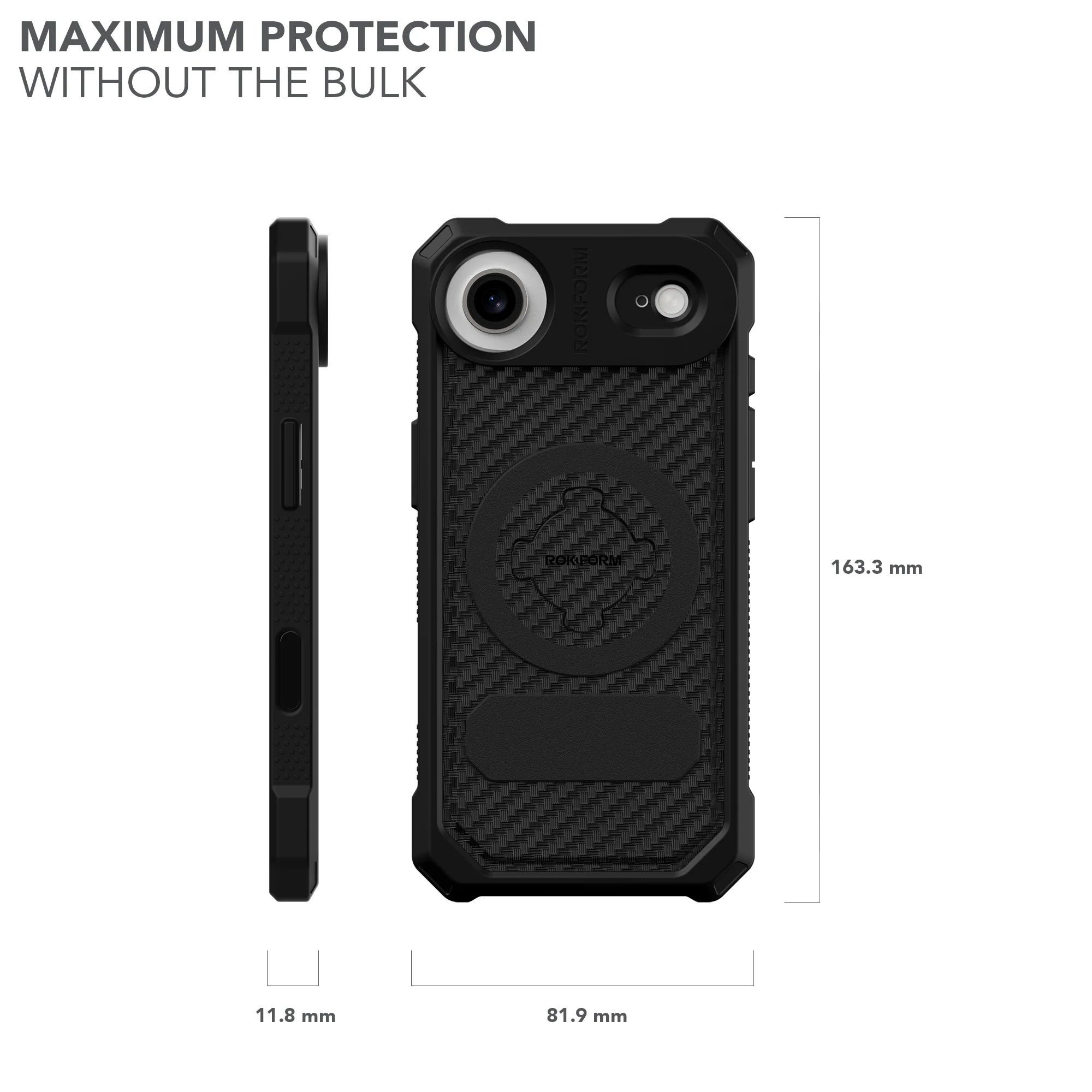 iPhone 17 Air Rugged Case Black