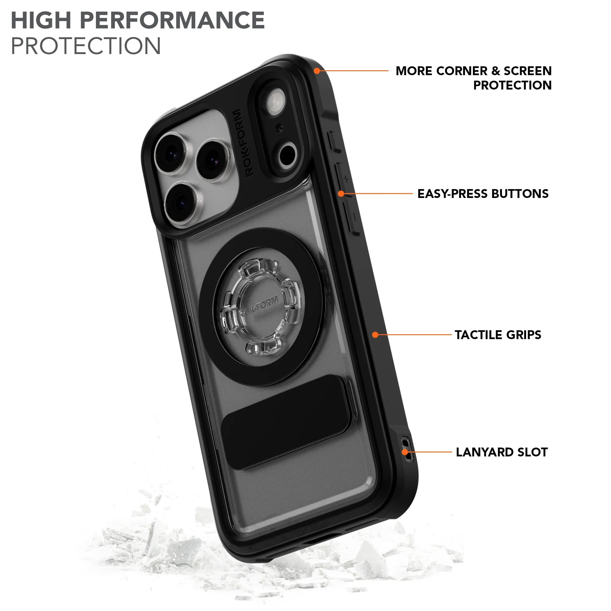 iPhone 17 Pro Max Crystal Clear Case