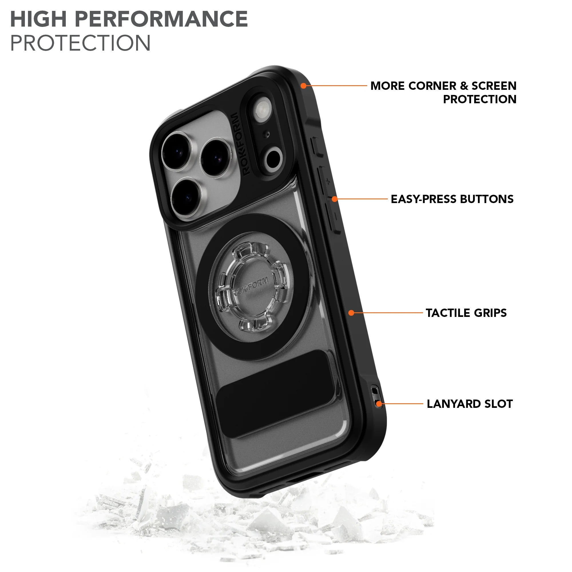 iPhone 17 Pro Crystal Clear Case