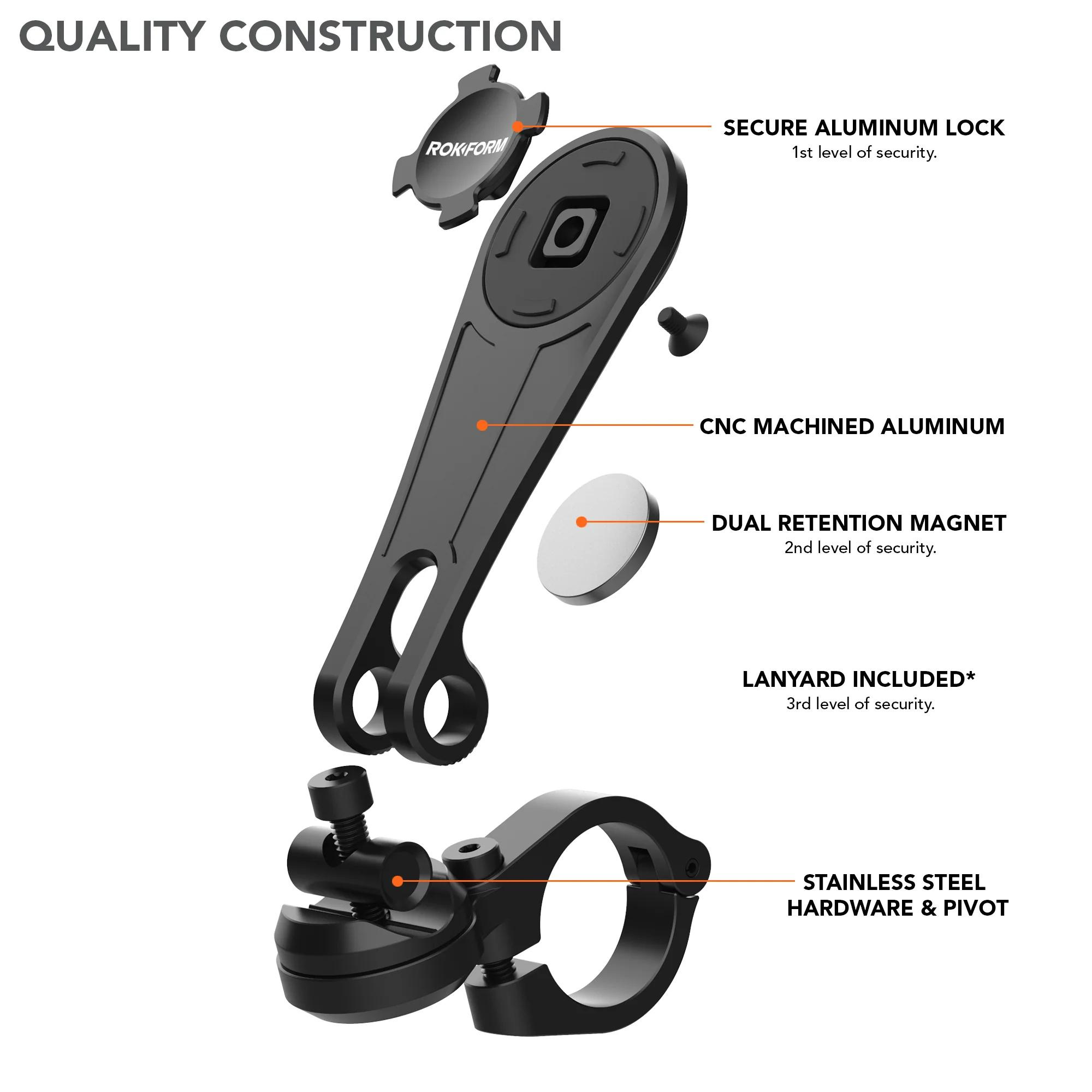 Motorcycle Handlebar Phone Mount (Version 2)