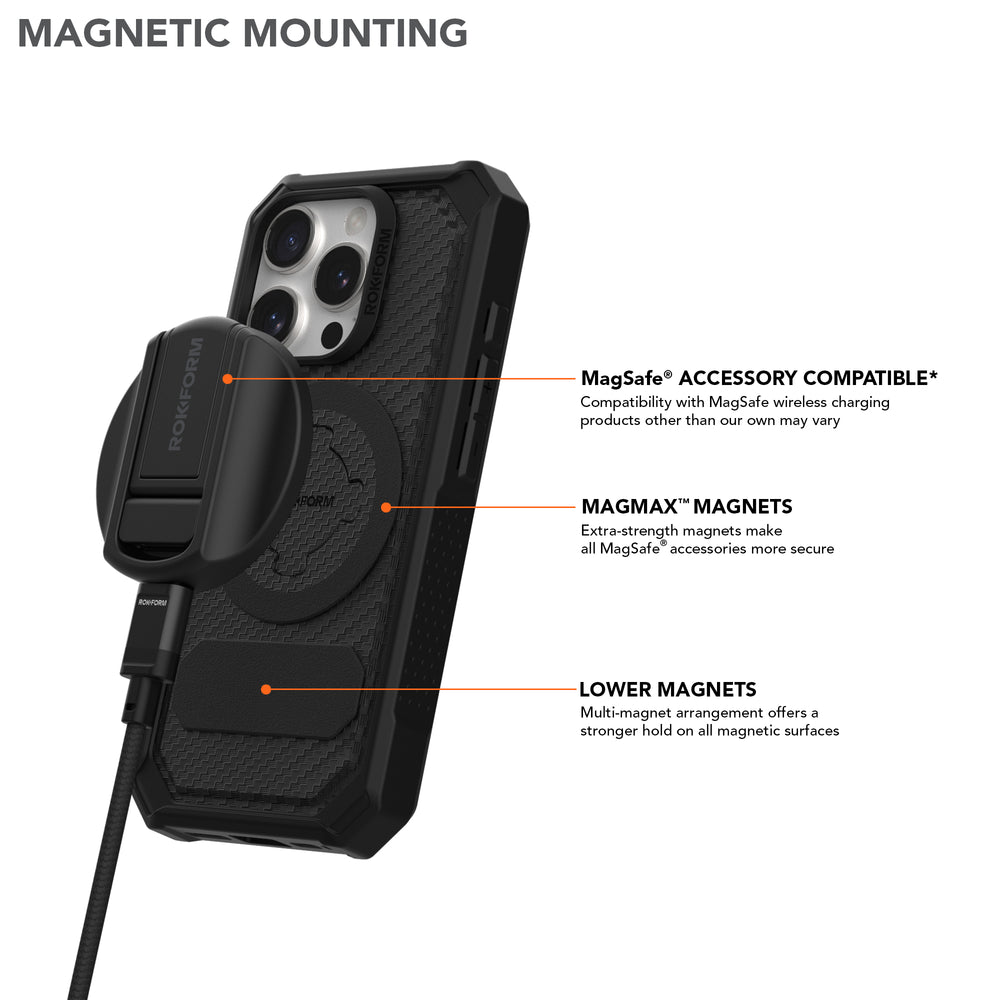 iPhone 16 Pro Rugged Case - Black