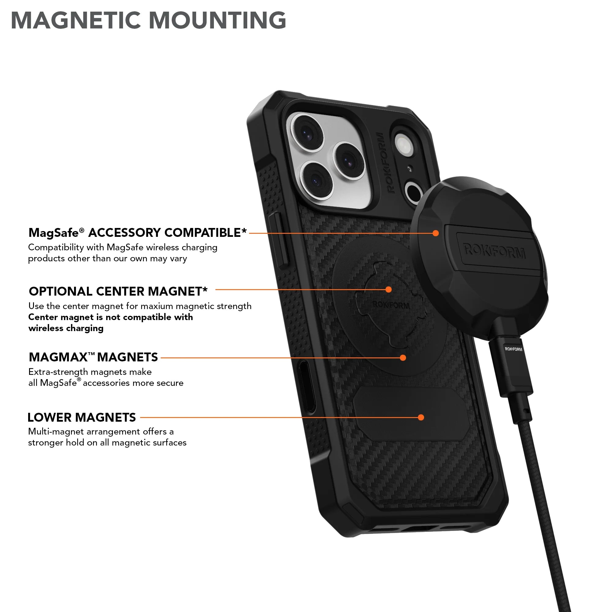 iPhone 17 Pro Max Rugged Case Black