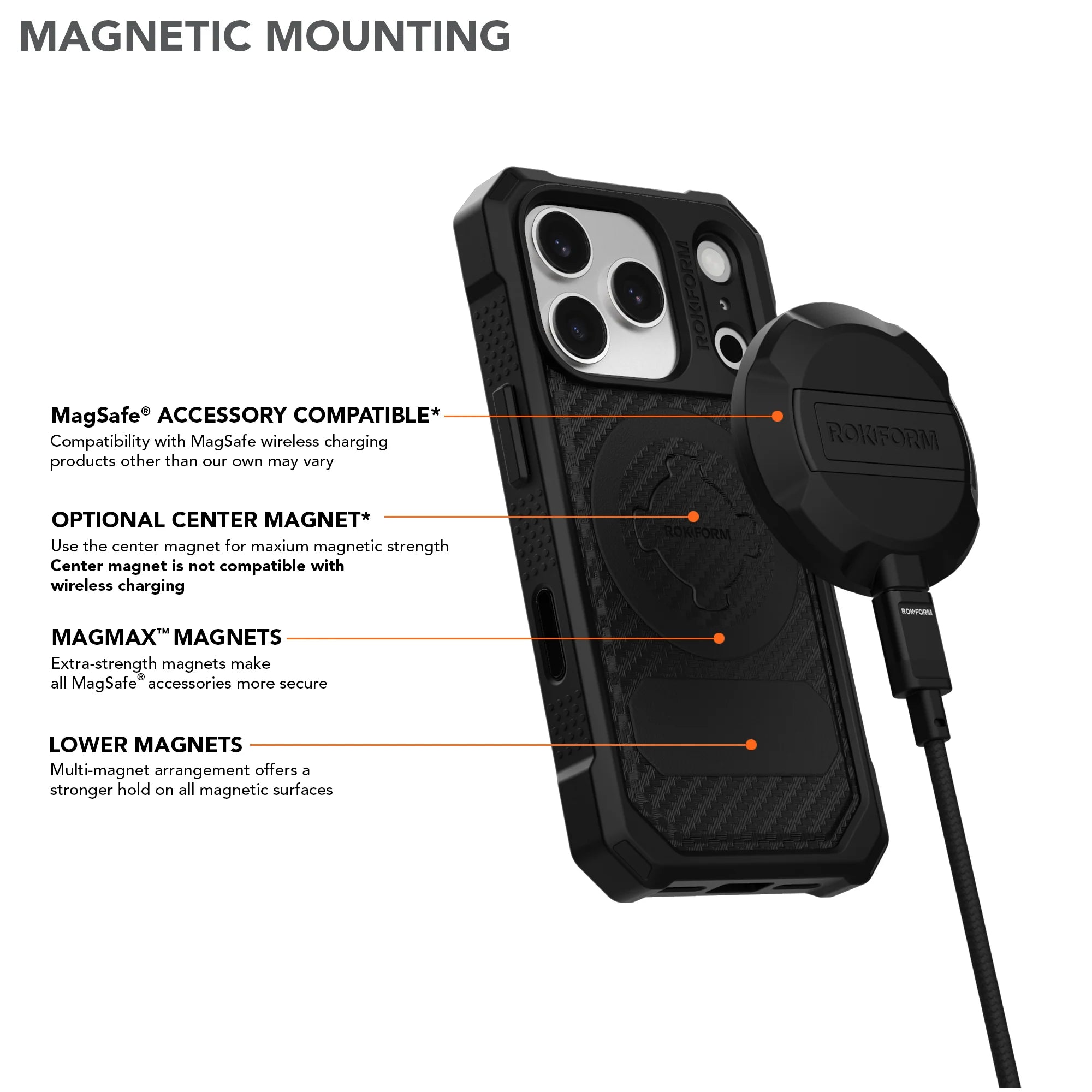 iPhone 17 Pro Rugged Case Black