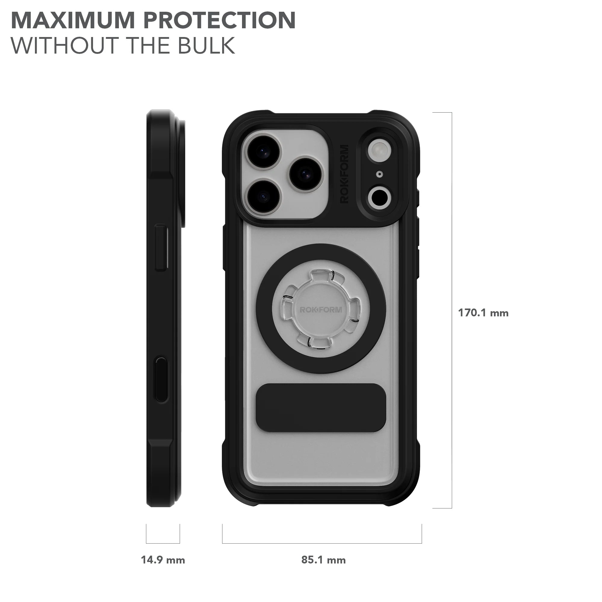 iPhone 17 Pro Max Crystal Clear Case