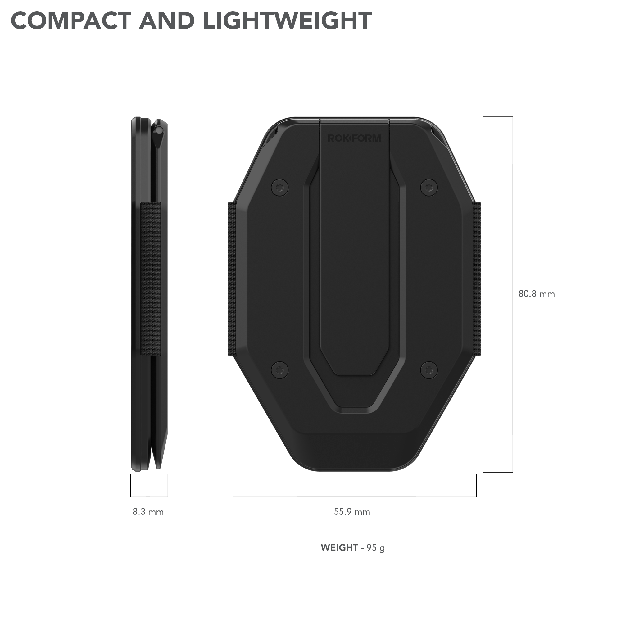 FUZION MAGNETIC MAGMAX™ WALLET with Stand - MAGSAFE® Compatible